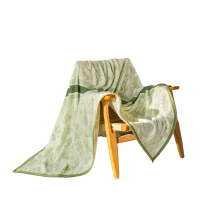 红蜻蜓云丝绒盖毯-青澜暖韵 HQT-TZ7103