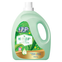 绿伞植萃洁护洗衣液木棉花香6斤专利配方0刺激低敏15分钟快洗除菌除螨