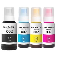 绘威适用爱普生002墨水L4266 L4168 L4268 L4166 L4269 4158 4160 4168 4267 6178 epson打印机墨水 四色套装