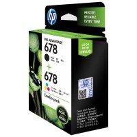 惠普(HP)678原装套装墨盒 适用hp 1018/2515/1518/4648/3515/2548/2648打印