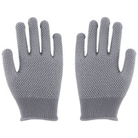 Golmud点塑劳保手套 12付/包PVC点珠胶防滑 开车透气薄款 GM618