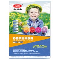 易利丰(elifo)铜版纸a4相纸双面彩色喷墨打印纸铜板纸高光面纸照片纸相片纸彩喷纸160g企业级