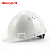 霍尼韦尔(Honeywell)安全帽 H99S 纯ABS材质工地建筑头盔高级领导监理防砸抗冲击 白色透气1顶/
