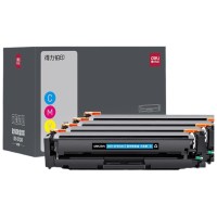 得力(deli)202a硒鼓 CF500A硒鼓适用惠普M281FDW硒鼓 cf500a带芯片大容量四色硒鼓套装