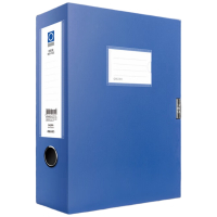 得力(deli)加宽75mmA4文件盒批发 加厚党建档案盒 财会用品 桌面考试收纳 5604