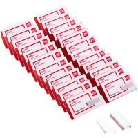 得力(deli)24/6高强度订书钉 12#订书针 1000枚/盒 24盒装 可订25页 办公用品 P0012S