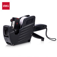 得力(deli)8位单排标价机 商超标签打码机/打价器 办公用品 7500灰色