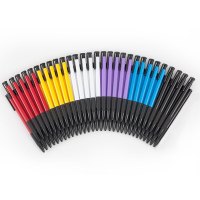 齐心(COMIX)[热门商品] 60支装按动圆珠笔0.7mm 蓝色 办公文具 工具 EB12