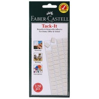 辉柏嘉(Faber-castell)粘土胶免钉胶无痕胶不易留胶痕进口黏土照片墙胶75G白色187077