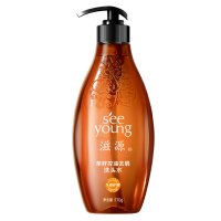 滋源去屑控油洗发水茶籽男女止痒蓬松洗发膏露770g无硅油