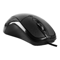 吉选(GESOBYTE)M200 PS2办公有线鼠标 电脑台式机专用 办公室家用P口圆形接口 企业集采 可开增税专票 黑