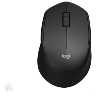 罗技(Logitech)M275鼠标 无线鼠标 办公鼠标 右手鼠标 黑色 带无线2.4G接收器