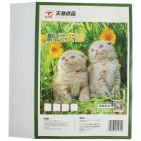 天章 (TANGO)A4铜版纸120g 彩色喷墨铜版名片打印纸 a4喷墨双面高光照片彩喷纸 50张/包[仅适用喷墨打印]