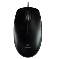 罗技(Logitech)M100r 鼠标 有线鼠标 办公鼠标 对称鼠标 大手鼠标 黑色1