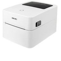 得力(deli)GE435快递打印机 一联单面单热敏打印 80mm仓储物流打单不干胶条码商用标签打印机 USB版