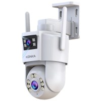 康佳4g监控无线摄像头无需连wifi终身免流量监控器360度无死角带夜视全景手机远程家用高清室户外插电