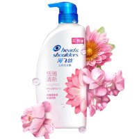 海飞丝香氛洗发水恬雅清新750g 洗头膏去屑止痒控油持久留香 睡莲花香调