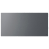 京造PU鼠标垫锁边超大号双料鼠标垫80*40cm加长办公游戏电竞电脑桌垫皮革触感天然橡木防水耐磨 银河灰