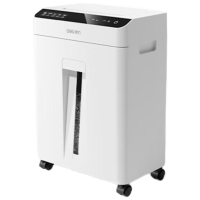 得力碎纸机全自动60张德标四级大型商用自动碎纸家用A4纸张商务粉碎机 可带钉碎A4纸 GA811