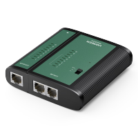 绿联网线测试仪 多功能网线/电话测线仪 电脑网络水晶头电话线工程/家用智能信号检测通测试仪器通断器