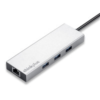 ThinkPad联想Type-C扩展坞USB-C转HDMI转接器USB分线器RJ45千兆网口笔记本拓展坞转换器LC08