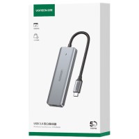绿联USB3.0转千兆网口扩展坞接口转换器分线器 笔记本网线转接头 拓展坞 转换器 适用笔记本台式机RJ45
