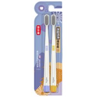 皓齿健深层洁净软毛柔丝尖毛牙刷 深层洁齿护龈 成人 双支装