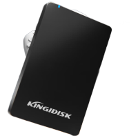 黑甲虫(KINGIDISK) 500GB USB3.0 移动硬盘 H系列 2.5英寸 磨砂黑 简约便携商务伴侣