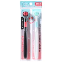 RAOYI三面牙刷软毛成人男女士专用护龈360°清洁包裹式牙刷2支
