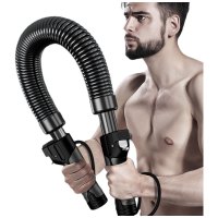 京造 臂力器30-50KG 男士可调节加粗弹簧握力棒 胸肌锻炼健身器材