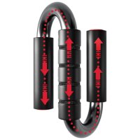 李宁(LI-NING) 俯卧撑支架[一对装顶配款] 便携健身胸肌训练板腹肌健身器材