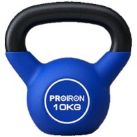 PROIRON普力艾 壶铃男女提壶哑铃壶健身壶铃纯铁深蹲练臀器械浸塑 10KG