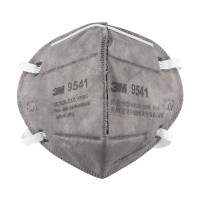 3M 9541 KN95活性炭口罩(耳带式)防PM2.5防颗粒物粉尘有机蒸气异味25只/盒 1盒