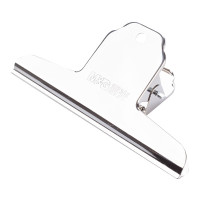 晨光(M&G)文具145mm山形票据票夹 财务票据夹金属票据夹子画板夹 办公用品 大号 2个装ABS92639