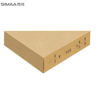 西玛(SIMAA)195-36通用凭证包角纸 195*145mm 125张/包(可包250个)记账凭证报销单装订封面封皮