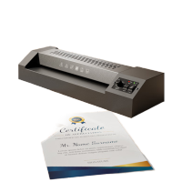 得力家用办公a3/a4照片塑封机过塑机可用a3及以下塑封膜商用相片过胶压膜机封膜机覆膜机全金属机身