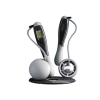 李宁(LI-NING)跳绳无绳成人计数无线负重减肥钢丝中小学生儿童中考考试燃脂专用