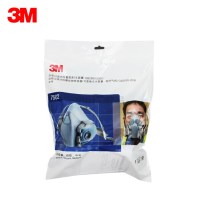 3M 7502 硅质半面型防护面具 中国版需搭配配件使用 1个