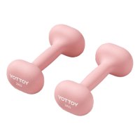 yottoy哑铃女士健身器材家用初学者宿舍力量训练专业浸塑小哑铃套装