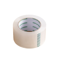 得力(deli)高品质透明封箱胶带/打包胶带 45mm*150m*50um 办公用品 33009 6卷/筒