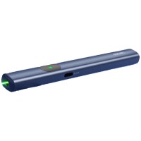 得力(deli)激光笔 户外激光笔户外沙盘售楼处可用电子笔 逗猫笔激光指示笔 绿光激光笔蓝色MA303-G