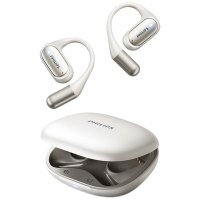 飞利浦(PHILIPS)骨传导蓝牙耳机不入耳开放式真无线挂耳式耳夹式TAA3719-白 单位:个