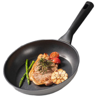 三禾煎蛋煎牛排锅少油烟磁炉通用24cm平底锅LJ24K6