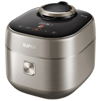 苏泊尔(SUPOR)快排100系列电压力锅5L家用4-6人鲜呼吸IH 112kPa精钢球釜SY-50FH76Q双胆高压锅