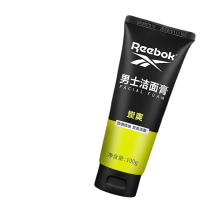 锐步男士炭爽洁面膏/100g