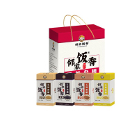 邻家饭香 杂粮米类礼盒 1.58kg/盒 832系列[黄小米400g、黑米400g、燕麦米380g、红米400g]