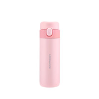 乐扣/家用品雅纷弹跳保温杯粉色-300ml