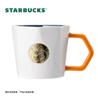 星巴克几何元素款徽章马克杯