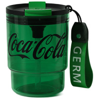 GERM可口可乐联名款竹简水杯糖果粉375ml