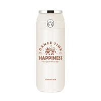 乐扣/家用品弹跳盖保温杯米色460ml